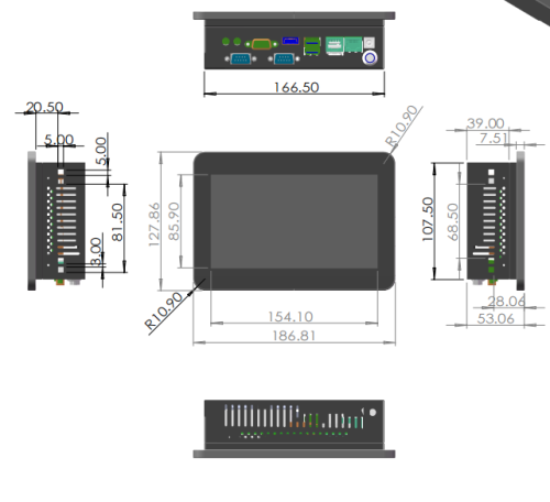 康工一體機(jī)KG-HMI70-24MT-V4.4 485